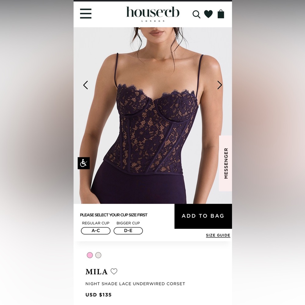 House of CB corset